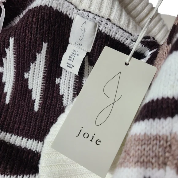 Joie Open Front Duster Sweater Cardigan Aztec - Picture 6 of 6